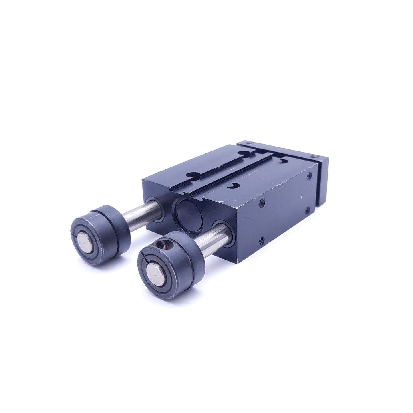 Used Tolomatic W21561 Pneumatic Linear Thruster, 3/8" Bore, 1" Stroke, #10-32 Ports