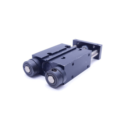 Used Tolomatic W21561 Pneumatic Linear Thruster, 3/8" Bore, 1" Stroke, #10-32 Ports