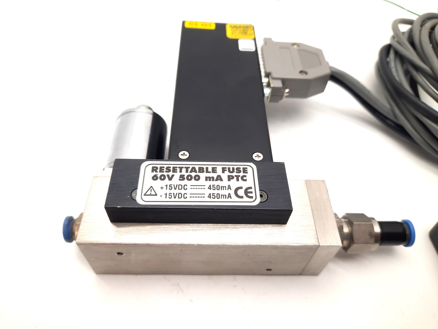 Used AALBORG DFC46 Thermal Mass Flow Controller Argon Ar 0-100 L/min RS485 316 SS