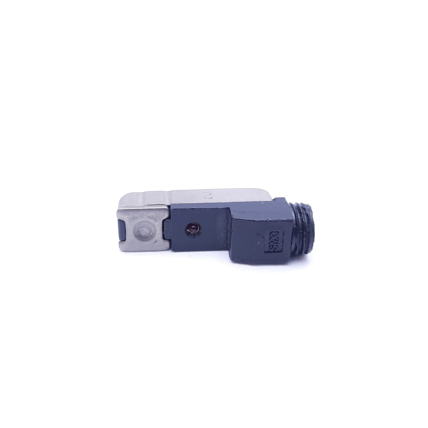Used SMC D-B73C Auto-Switching Magnetic Reed Sensor, 12 VDC, w/ 1-20 Mounting Bracket