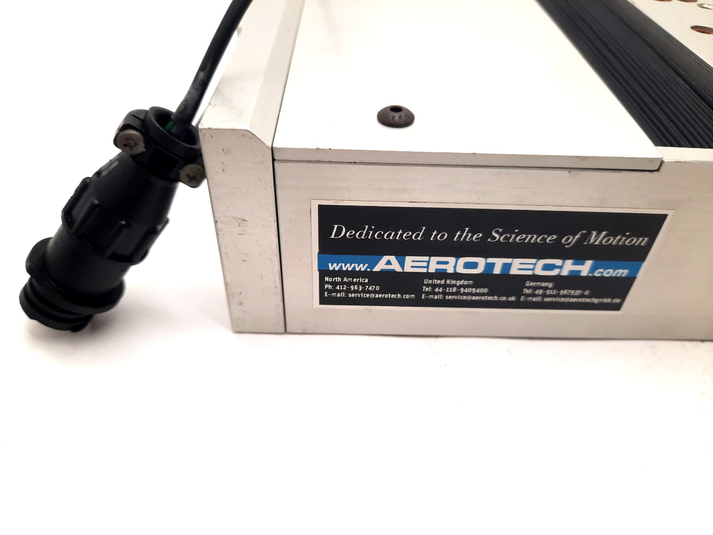 Used Aerotech ATS150-100 Linear Ball Screw Actuator Travel 100mm Lead 4mm NEMA23