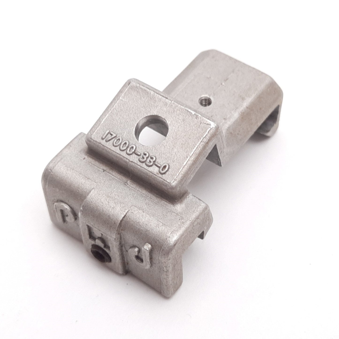 Used PHD 17523-1 Cylinder Switch Proximity Sensor, 3-Pin Male, W/ 17000-33-0 Bracket