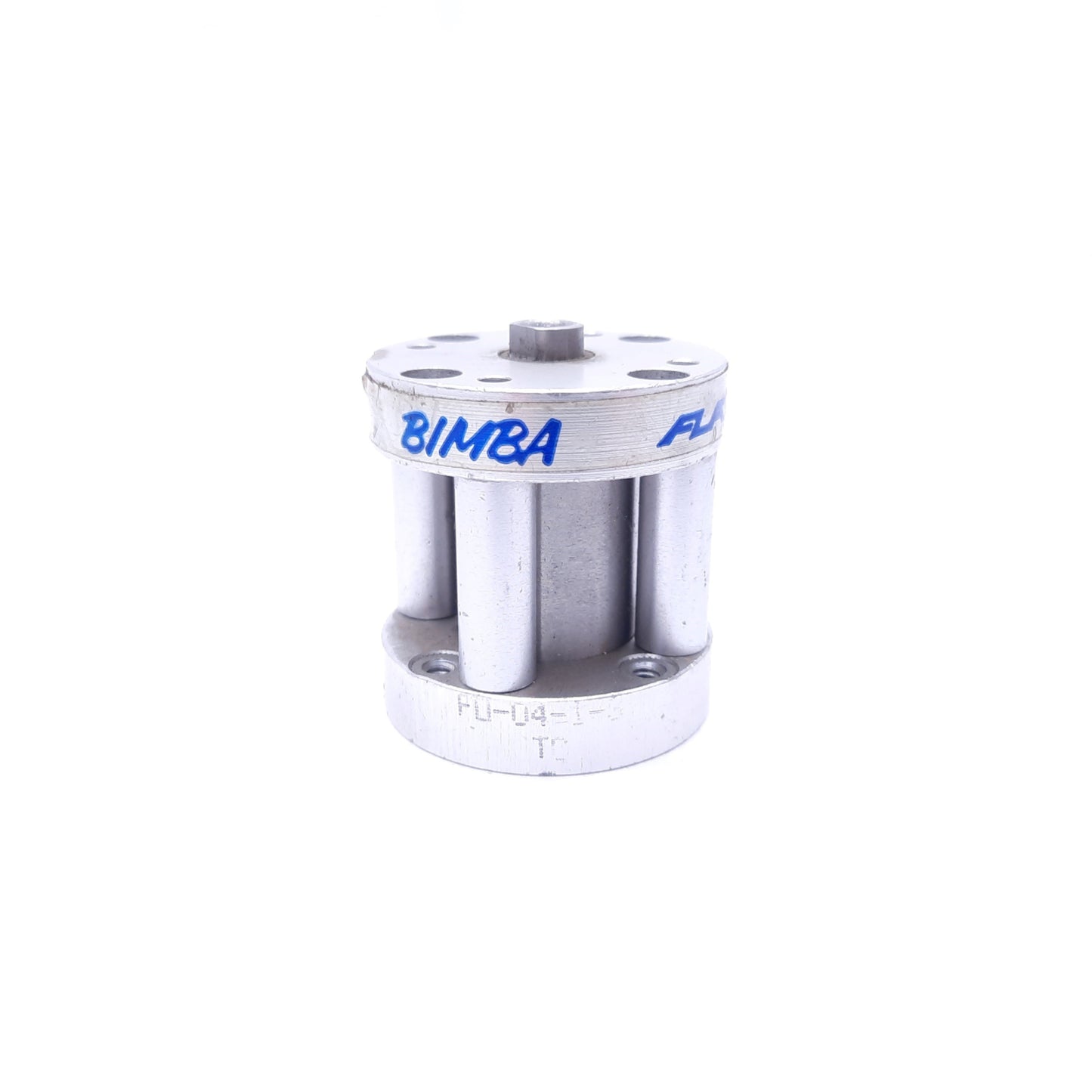 Used Bimba Flat-1 FO-04-1-3 Rodless Cylinder, 3/4" Bore, 1" Stroke, #10-32 Ports