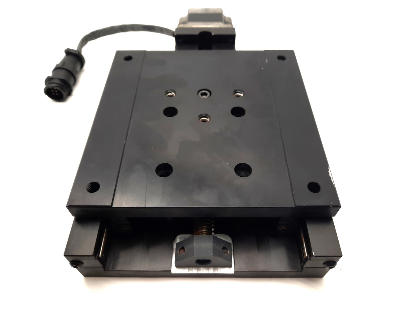 Used Parker 106004BTES Linear Actuator Stage Travel 4" Table 6x6" Vexta PK264 Motor