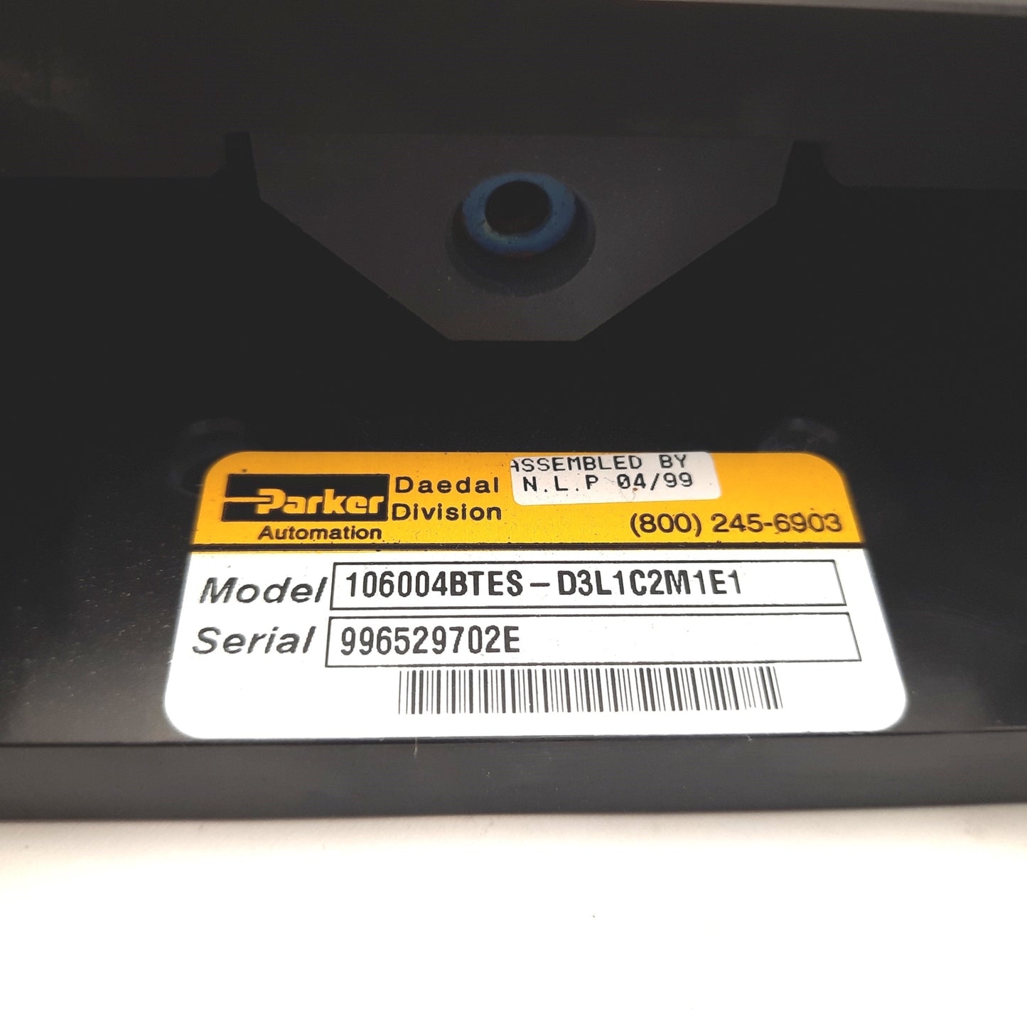 Used Parker 106004BTES Linear Actuator Stage 6x6" Travel 4" Vexta Stepper PH264-01