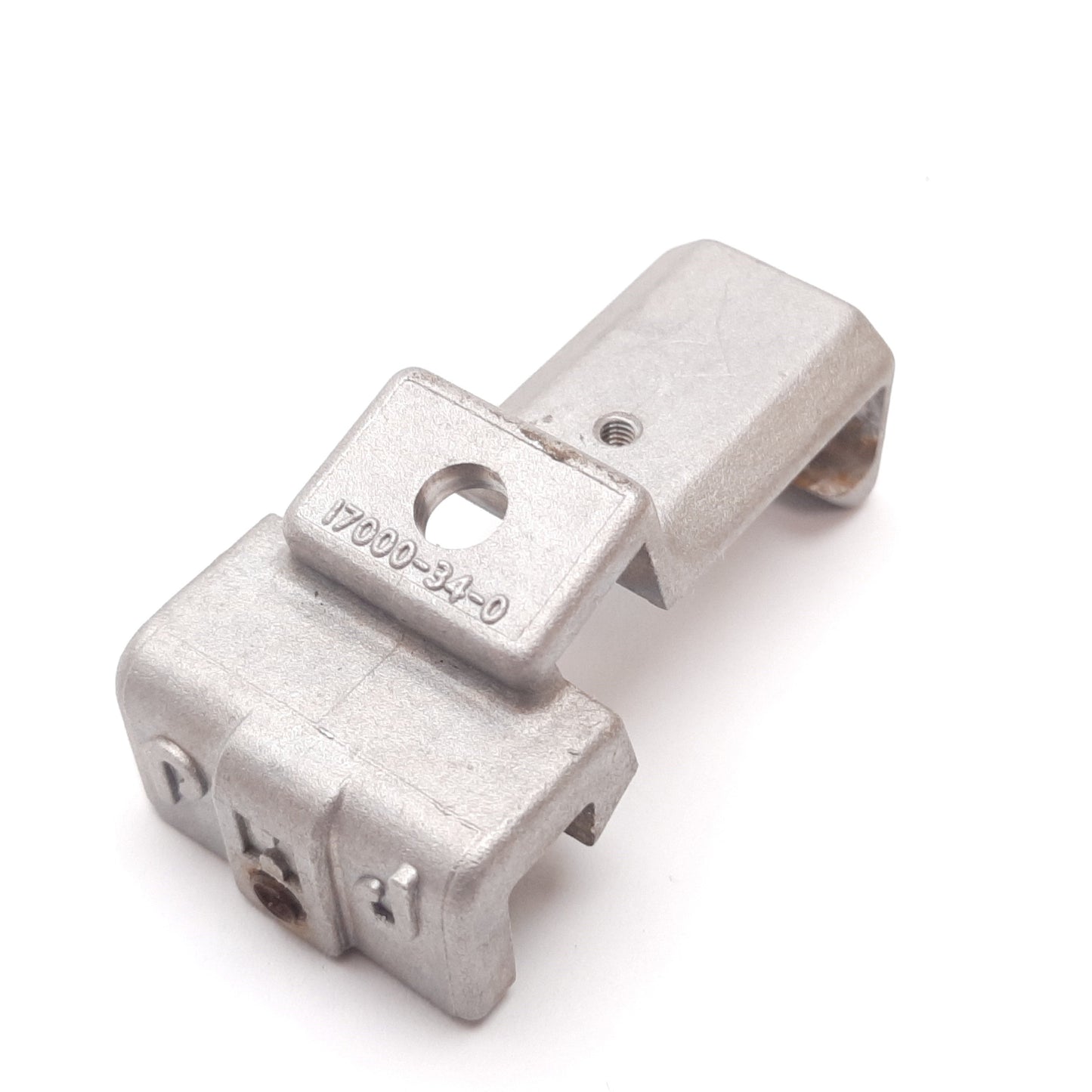 Used PHD 17523-1 Cylinder Switch Proximity Sensor, 3-Pin Male, W/ 17000-34-0 Bracket