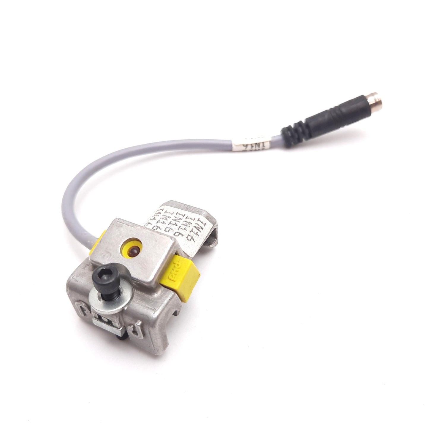 Used PHD 17523-1 Cylinder Switch Proximity Sensor, 3-Pin Male, W/ 17000-32-9 Bracket