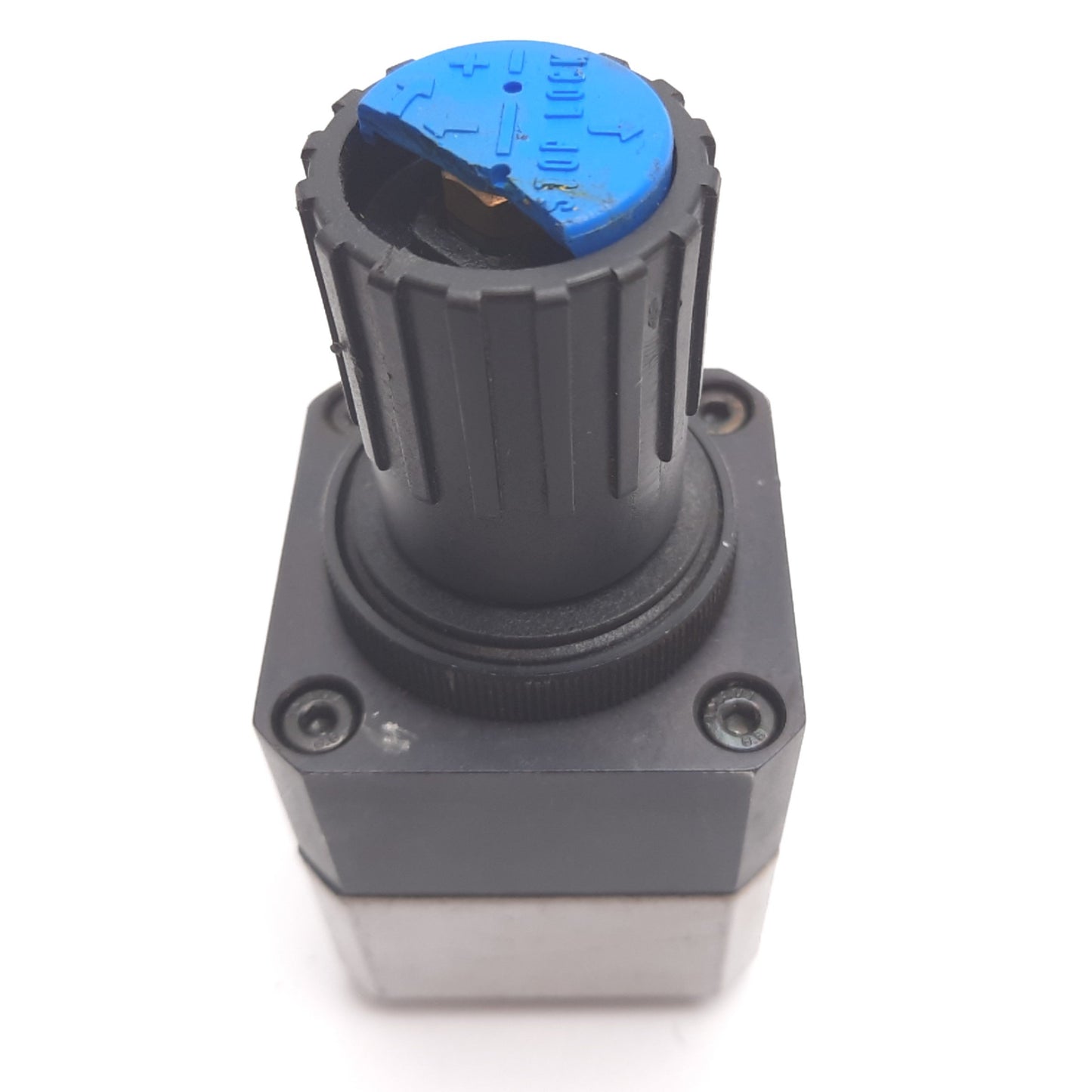 Used Festo LRP-1/4-0.7 Pressure Regulator, Inlet: 12bar, Outlet: 0.7bar, Ports: G1/4
