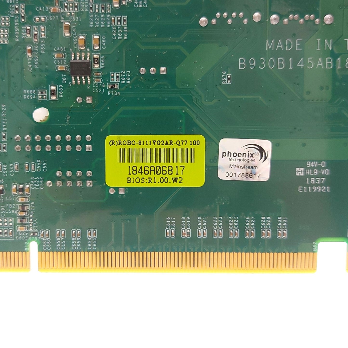 Used Portwell ROBO-8111VG2AR-Q77 Single Board Computer Intel i7 3770 8GB RAM PICMG1.3