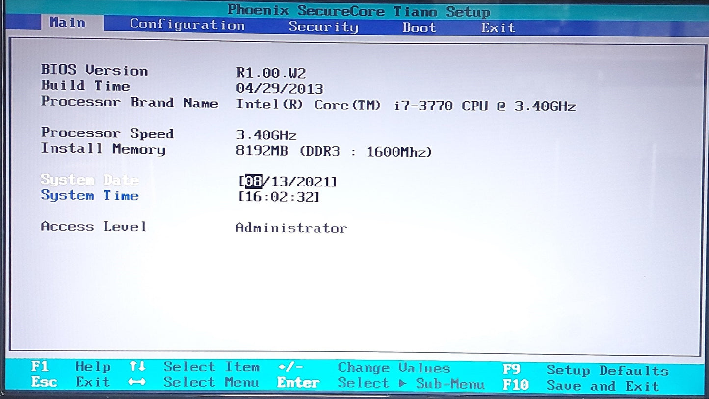 Used Portwell ROBO-8111VG2AR-Q77 Single Board Computer Intel i7 3770 8GB RAM PICMG1.3