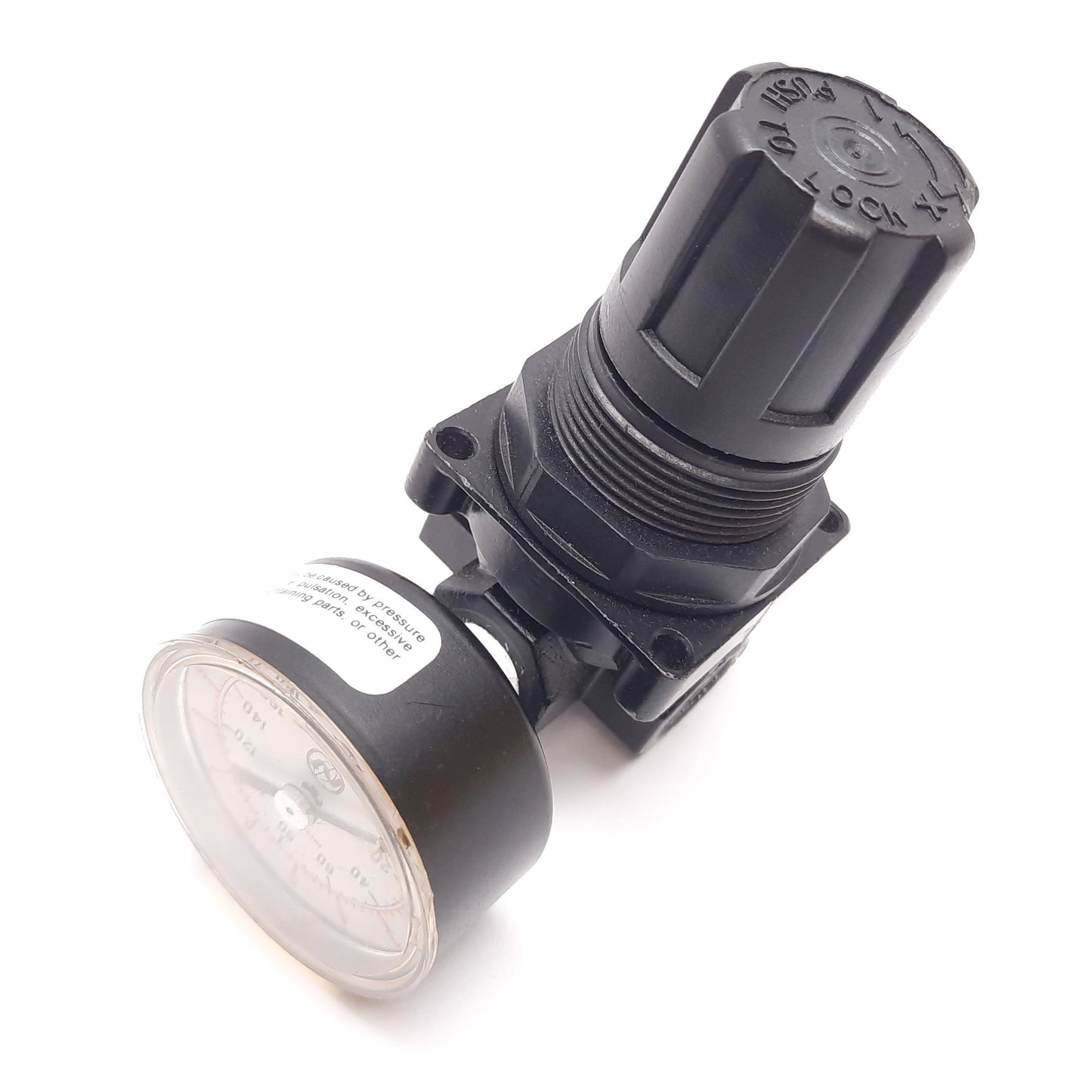 Used Wilkerson R00-02-GR0 Pneumatic Regulator, 0-125psi, 1/4" NPT, W/ 0-160psi Gauge