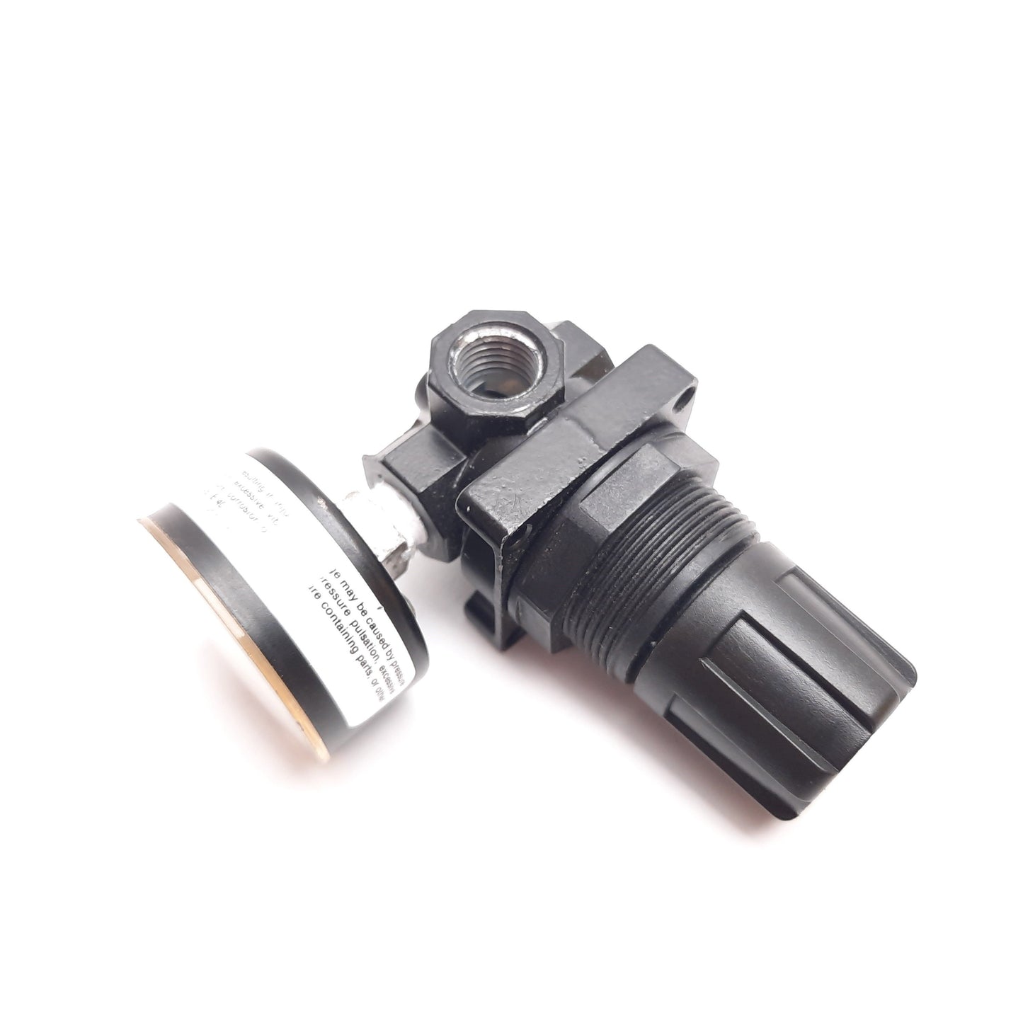 Used Wilkerson R00-02-GR0 Pneumatic Regulator, 0-125psi, 1/4" NPT, W/ 0-160psi Gauge