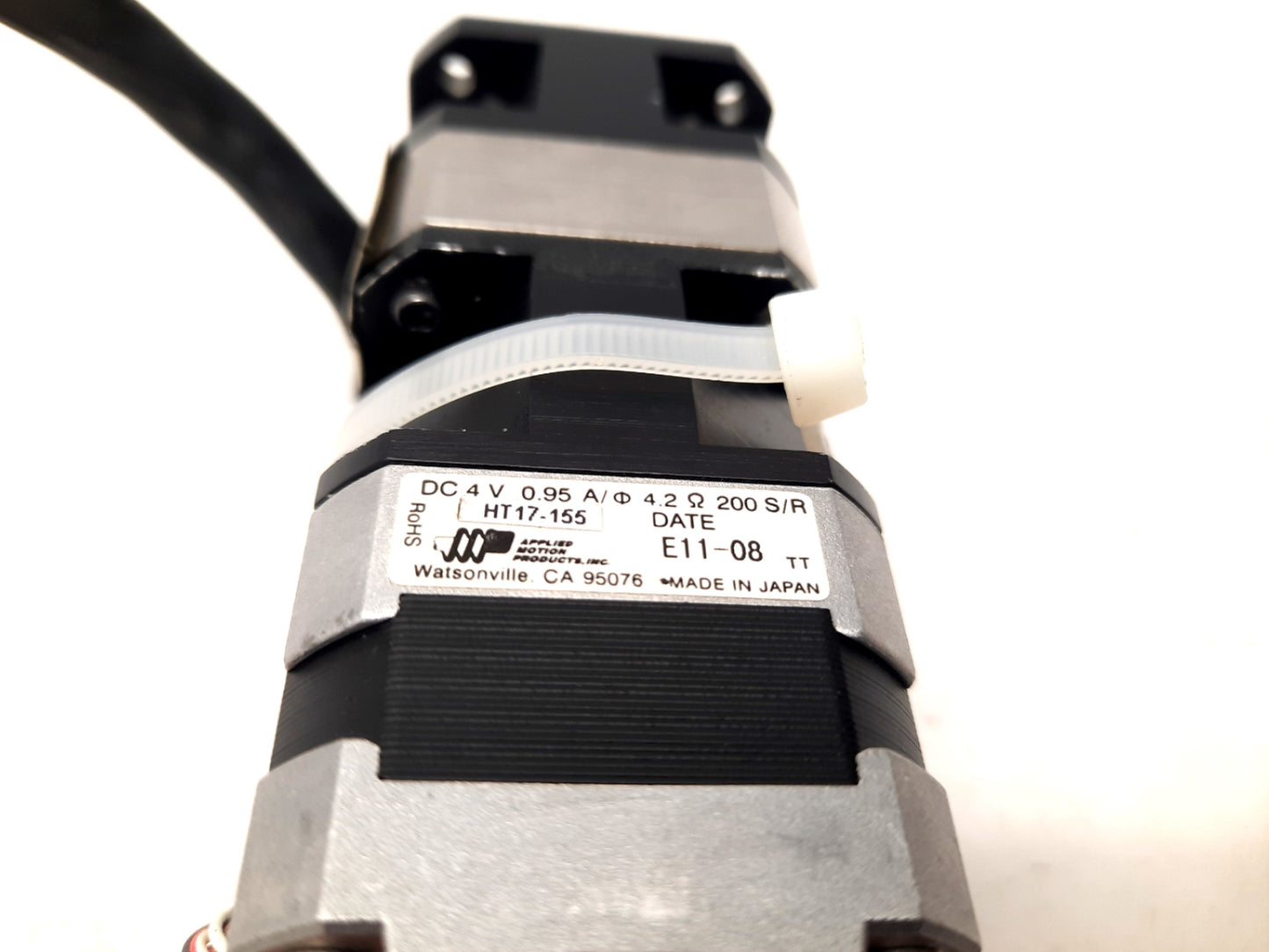 Used Applied Motion 17PL0100 Planetary Gearhead HT17-155 Motor 10:1 NEMA17 Shaft 1/2"