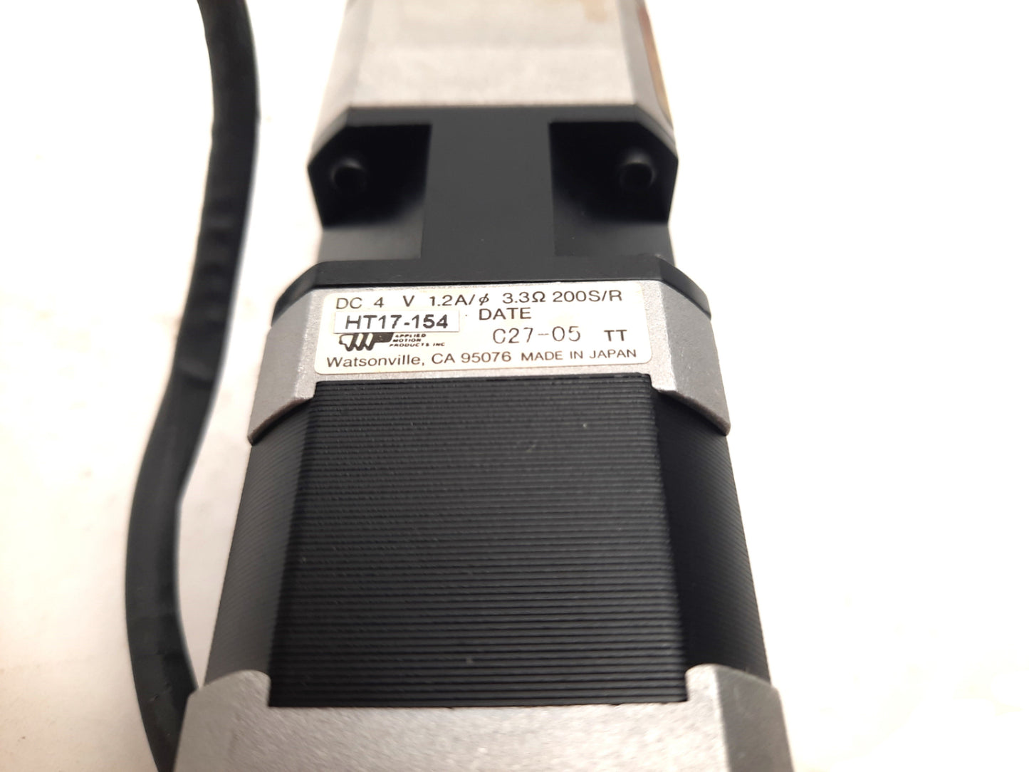 Used Applied Motion 17PL0160 Planetary Gearhead HT17-154 Motor 16:1 NEMA17 Shaft 1/2"