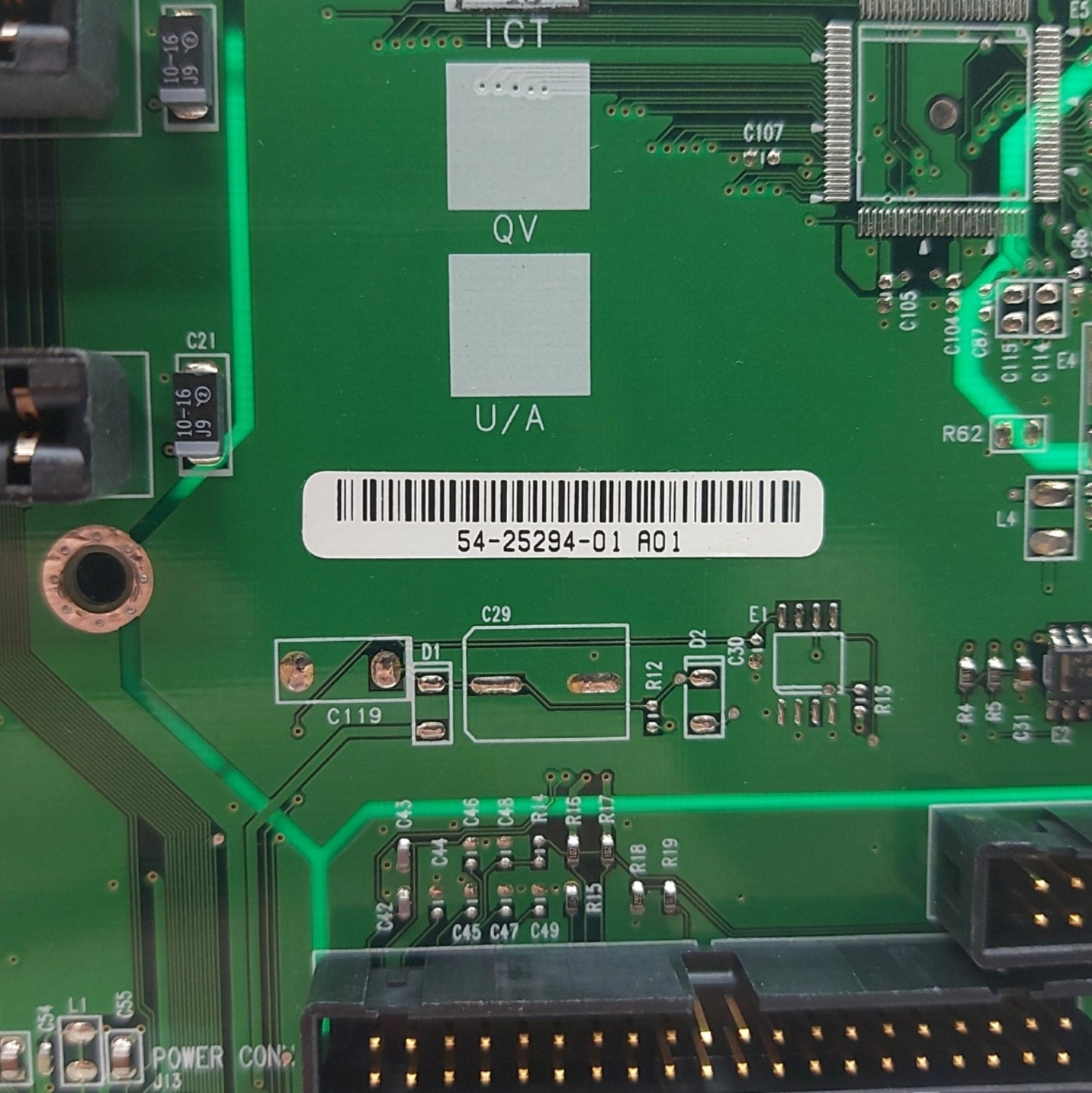 Used Digital Equipment 54-25294-01 A01 Motherboard I/O Board 3x ISA 3x PCI 2x IDE FDD