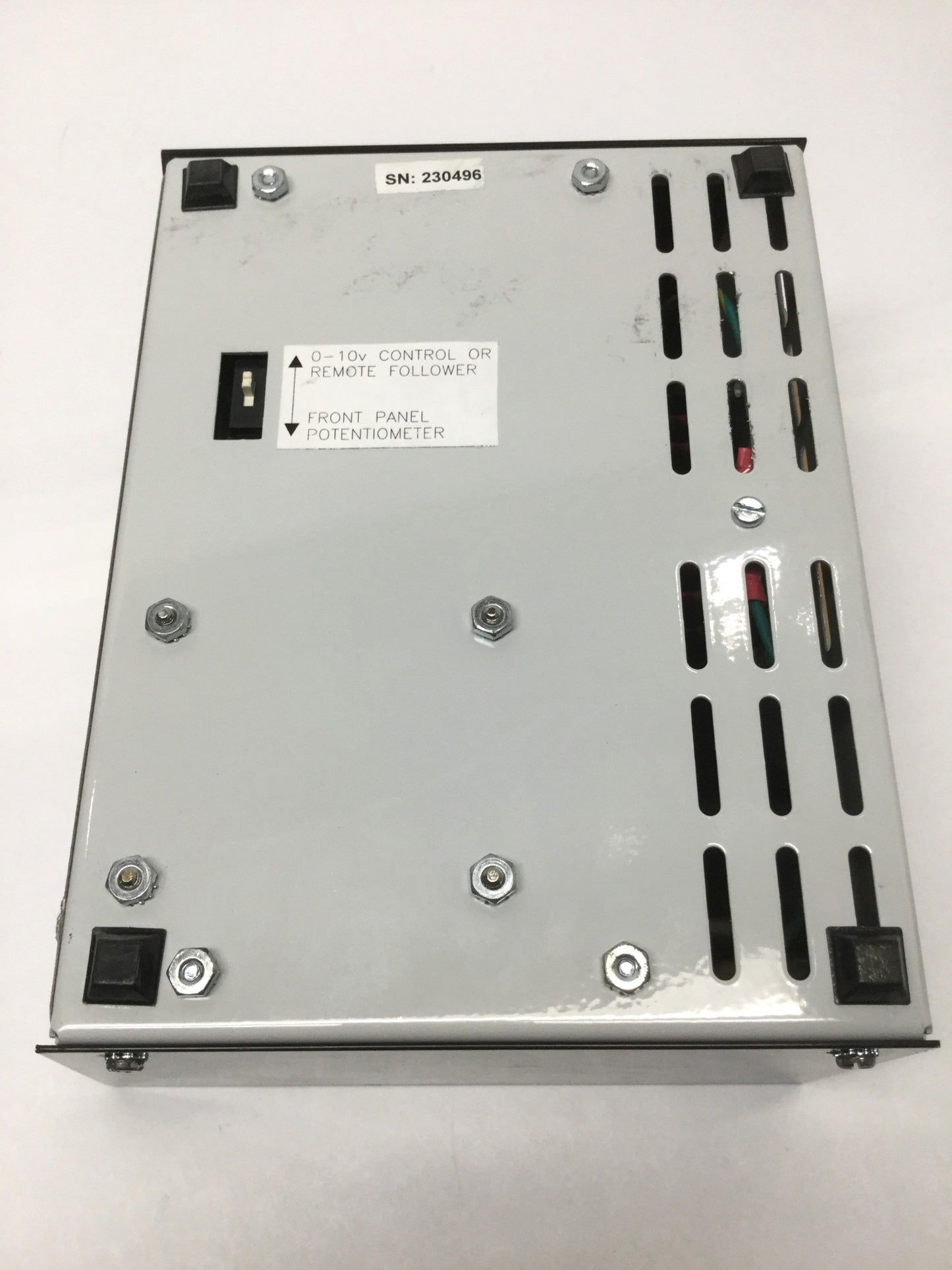 Used Placid PS-24-MC2 Enclosed Constant Current Power Supply, 220VAC In, 24VDC Out