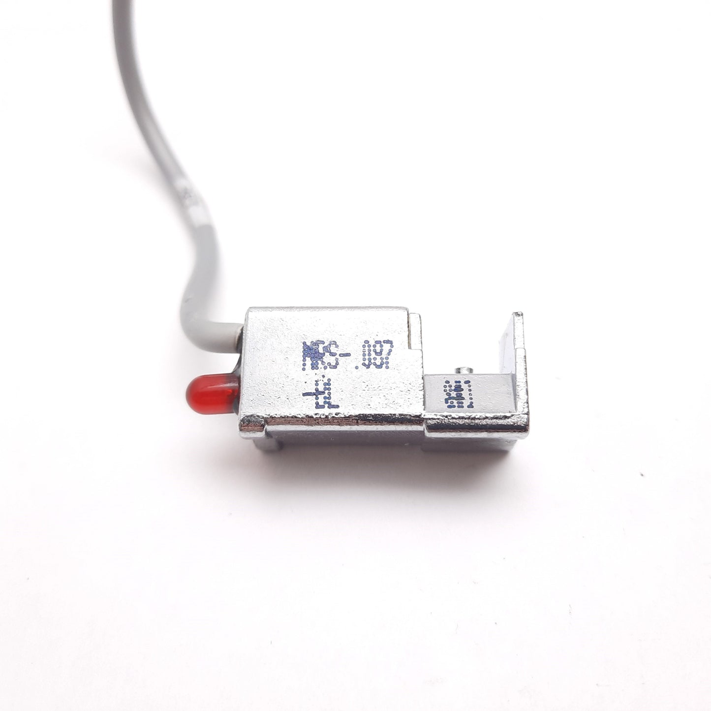 Used Bimba MRS-.087-BL Heavy Duty Band Reed Switch, Rating 24V 500mA, 4" Cable 3-Wire