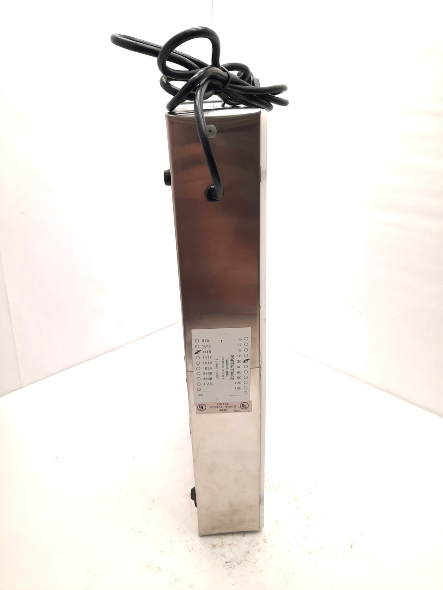 Used Gagne Porta-Trace 1118-2 Light Box Stainless Steel 11 x 18" Window