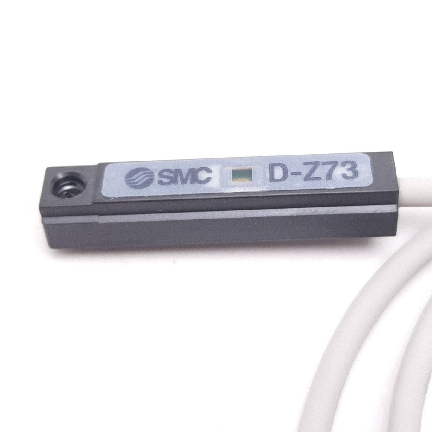 Used SMC D-Z73 Cylinder Position Reed Switch Sensor, 24VDC 100VAC, 18.5" Cable, 3-Pin