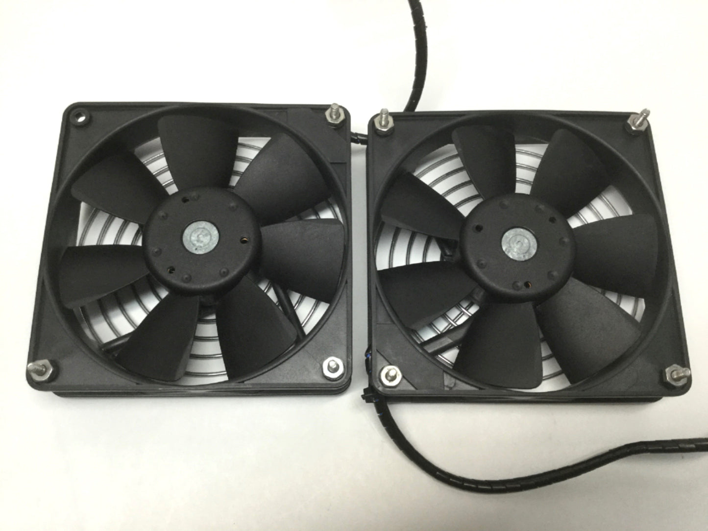 Used Lot of 2 ebmpapst 4414-FM Compact Axial Cooling Fans 24VDC 3.2W 2400RPM 82CFM