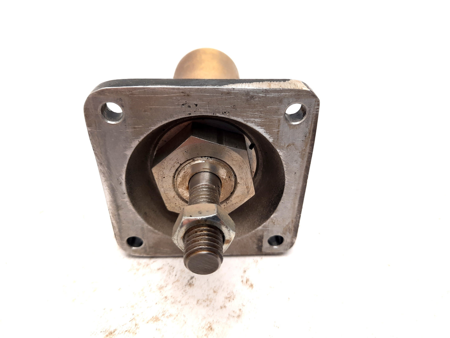 Used Allenair A-1-1/2 x 1 Pneumatic Cylinder 1" Stroke, 1-1/2" Bore ,1/4" NPT, Flange