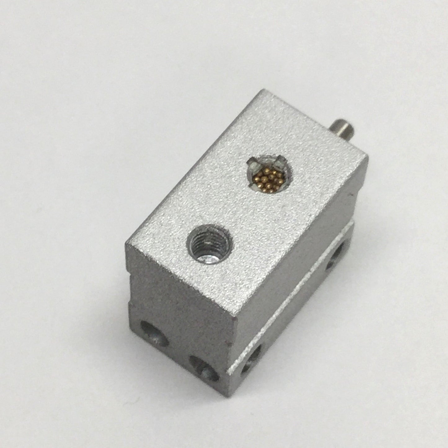 Used SMC CUJB4-4S Mini Free-Mount Cylinder, 4mm Bore, 4mm Stroke, Single-Acting