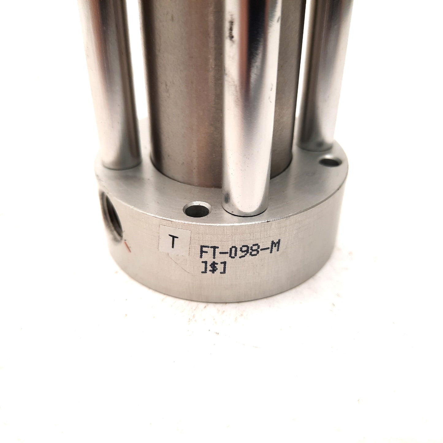 Used Bimba FT-091-M Pneumatic Cylinder Non-Rotating Bore: 1-1/16" Stroke: 8" 1/8" NPT