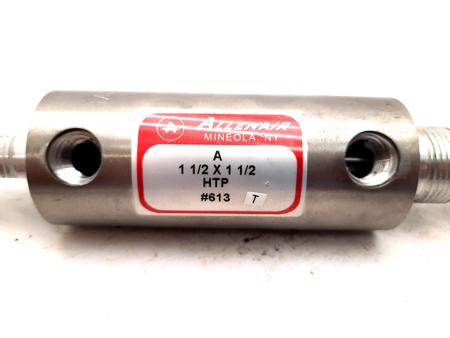 Used Allenair A-1-1/2 x 1-1/2 Pneumatic Cylinder 1-1/2" Stroke, 1-1/2" Bore ,1/4" NPT