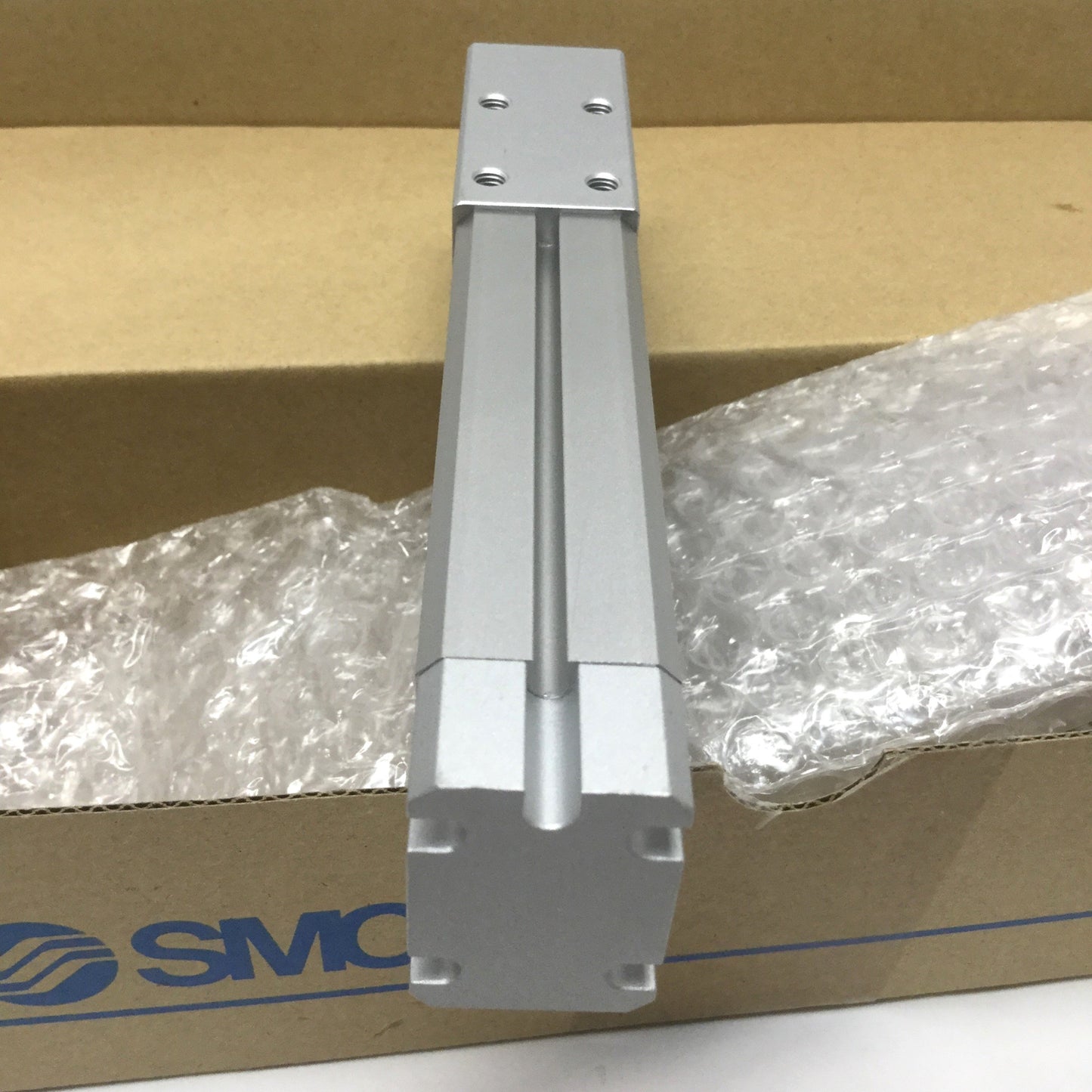 New SMC MTS20-50 Precision Non-Rotating Spline Cylinder 20mm Bore, 50mm Stroke