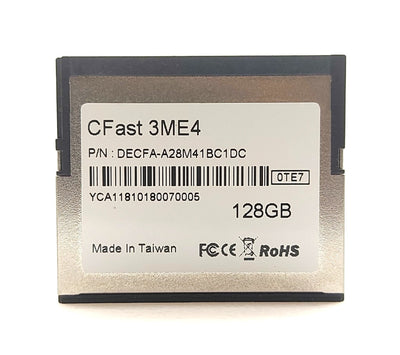 Used innodisk 3ME4 CFast SSD/Card 128GB Read: 530MB/s Write: 210MB/s SATA III 6Gb/s