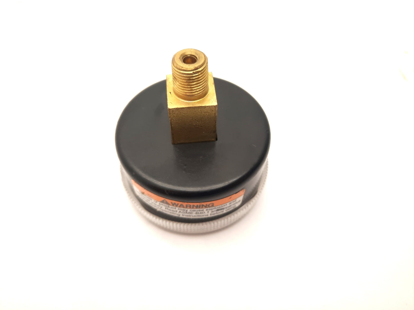 Used U.S. Gauge 30 HG-0-200 PSI Pressure Gauge 30inHg to 200 PSI Rear 1/8 NPT OD 2.1"