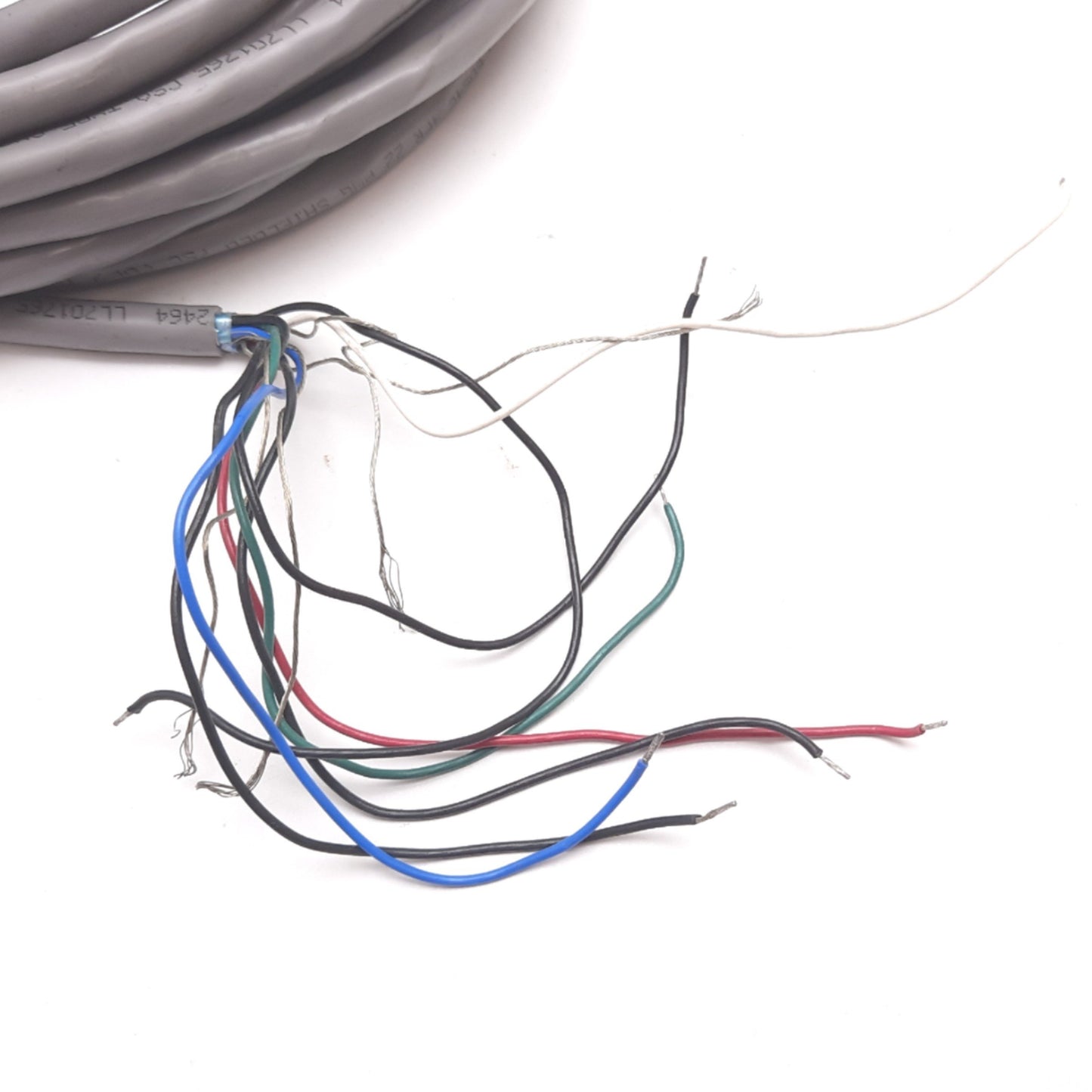 Used Allen Bradley 845T-HZ53PDN-9 Incremental Encoder, 2000PPR, 24VDC, 3/8" Dia, 9m