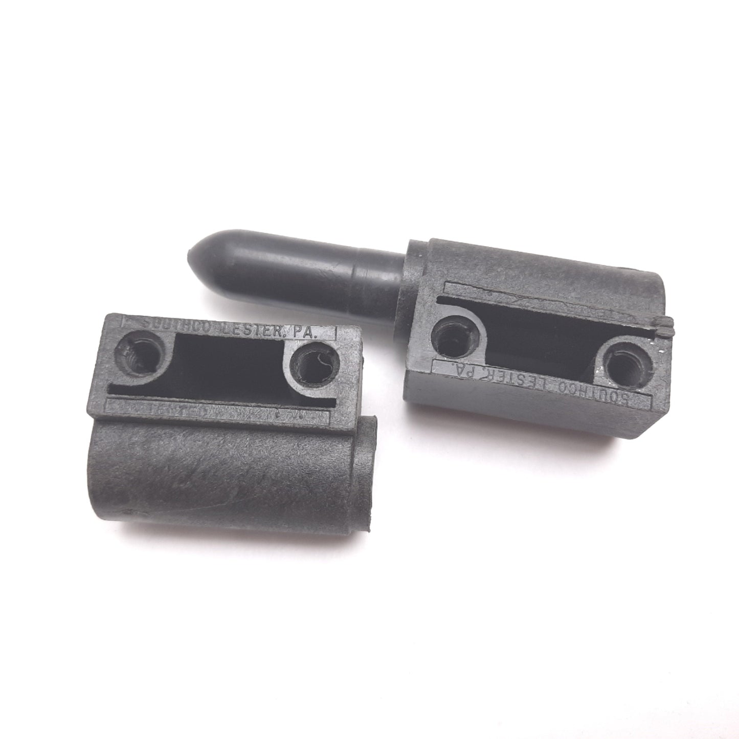 Used Lot of 4 Southco 96-50-420-11 Lift-Off Hinge Offset Knuckle Style, M6x1.0 Thread