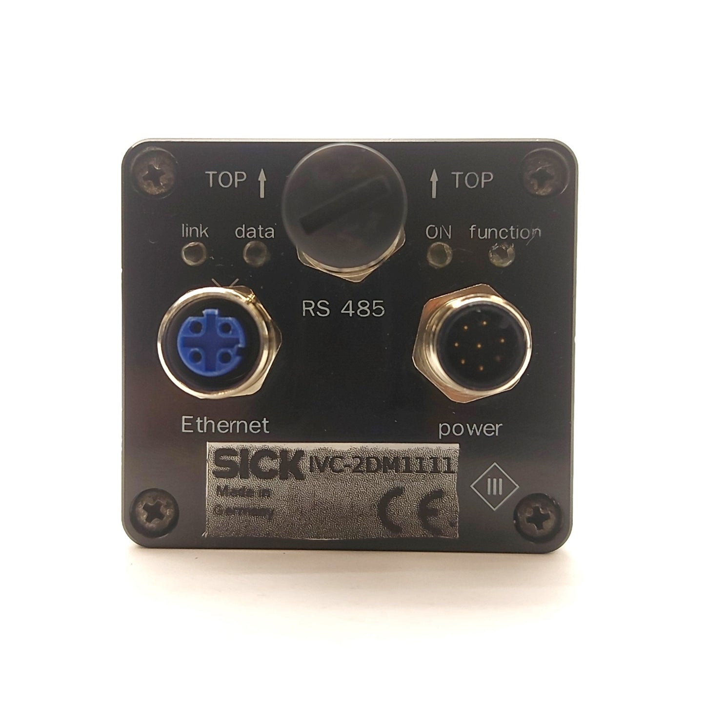 Used SICK IVC-2DM1111 Machine Vision Camera, 1/3"CCD Sensor, 640 x 480, 800MHz, 24VDC