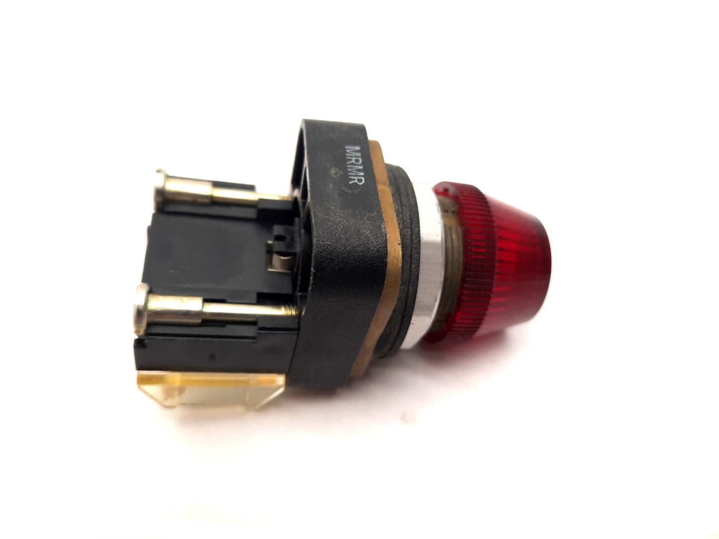 Used Allen Bradley 800T-QL10R LED Red Pilot Indicator Lights, 120V AC/DC