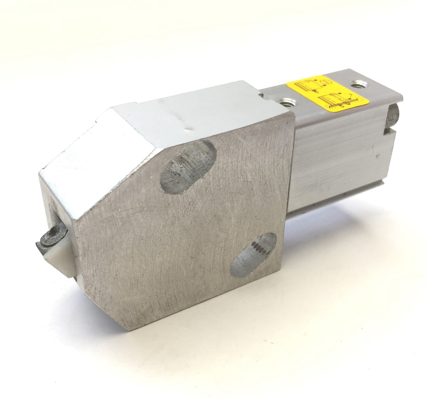 Used Bosch Rexroth XLPD 20X10 Pneumatic Pallet Stop Cylinder, B 20mm S 10mm *Modified