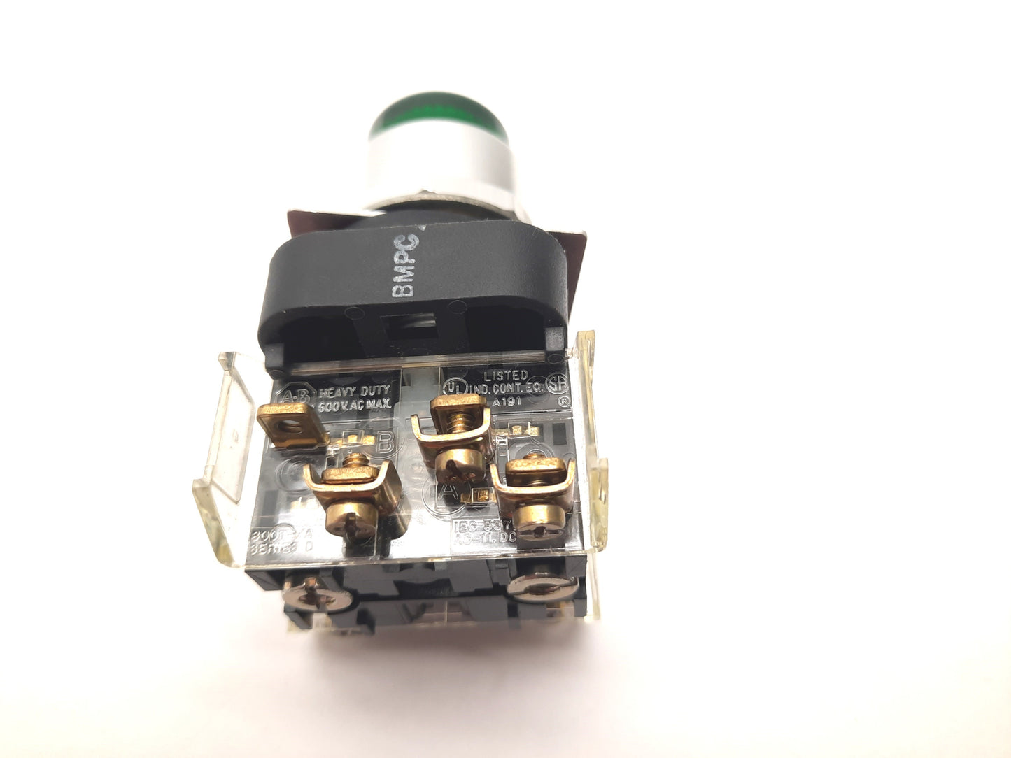 Used Allen Bradley 800T-QT20 Illuminated Push To Test Pilot light Button 240V