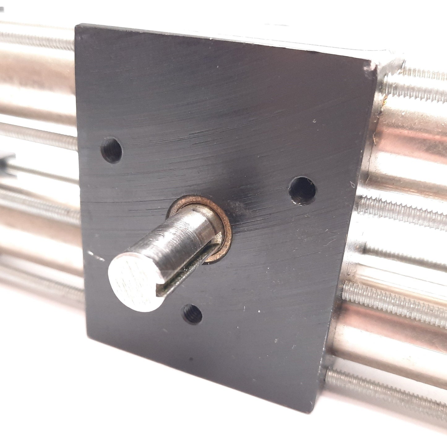 Used Rotomation A12 Rotary Actuator, 180° Rotation, Bore: 5/8", Shaft: 3/8", 1/8" NPT