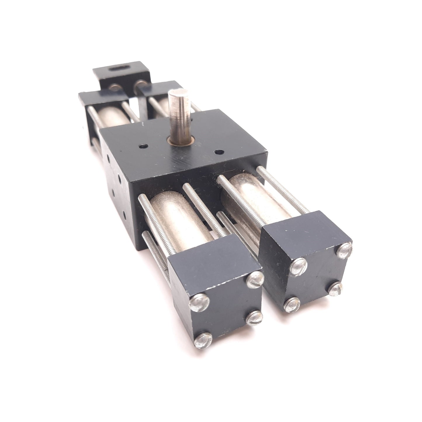Used Rotomation A12 Rotary Actuator, 180° Rotation, Bore: 5/8", Shaft: 3/8", 1/8" NPT