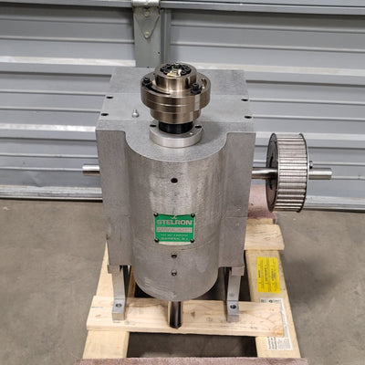 Used STELRON J-2-A-180-4.00-LK-M-P Trans-Part Rotary Linear Pick-And-Place Assembly