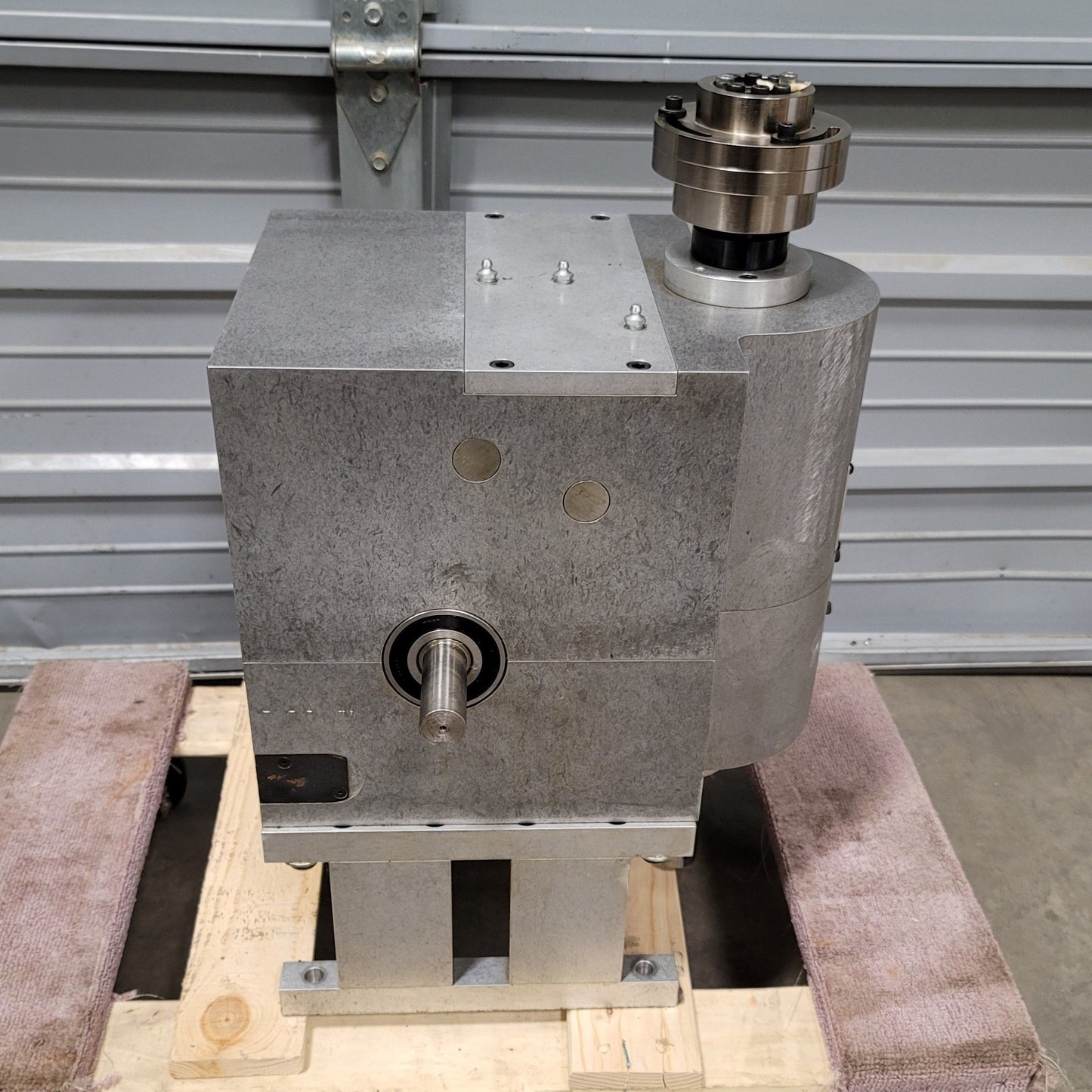 Used STELRON J-2-A-180-4.00-LK-M-P Trans-Part Rotary Linear Pick-And-Place Assembly