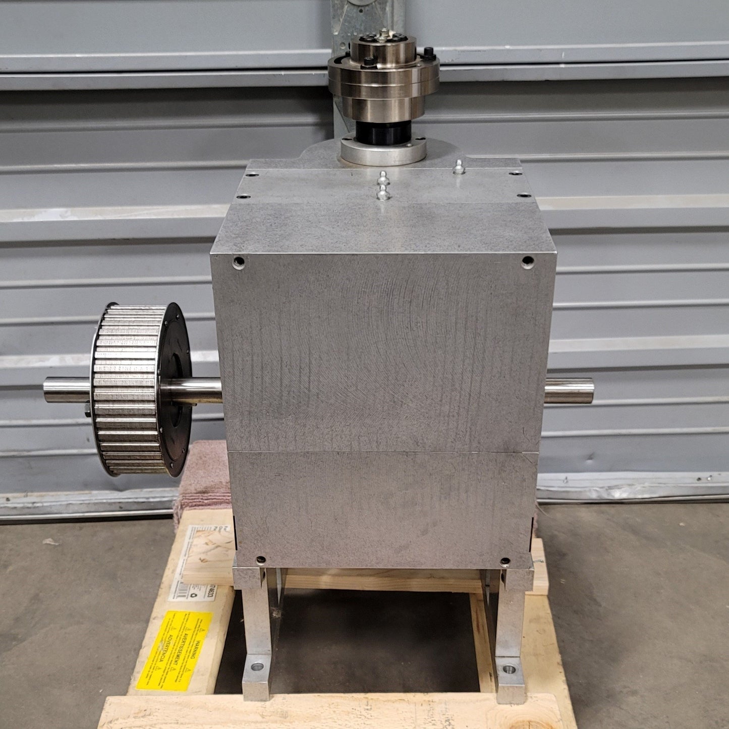 Used STELRON J-2-A-180-4.00-LK-M-P Trans-Part Rotary Linear Pick-And-Place Assembly