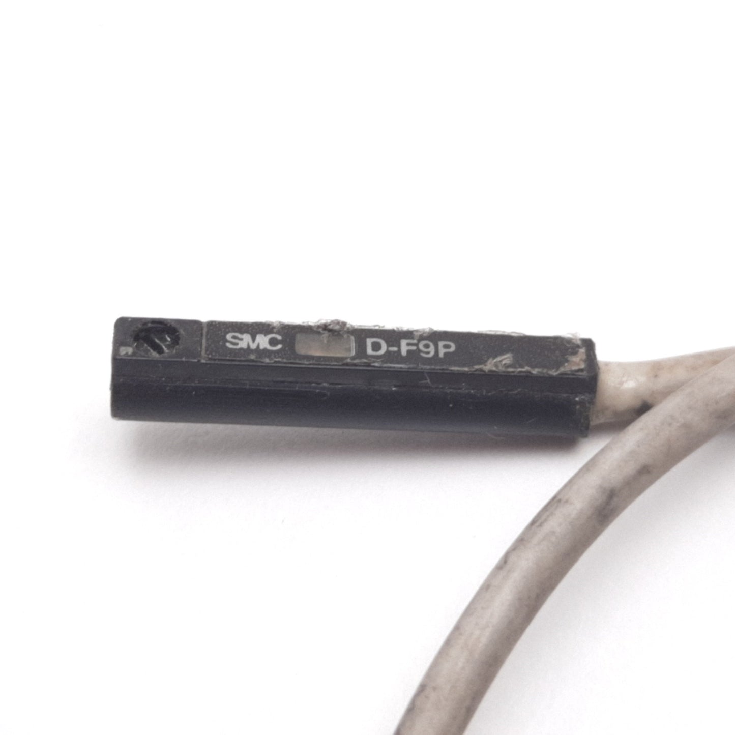 Used Lot of 2 SMC D-F9P Cylinder Position Sensor Switch, PNP, 24VDC, 3-Wire, 16" Long