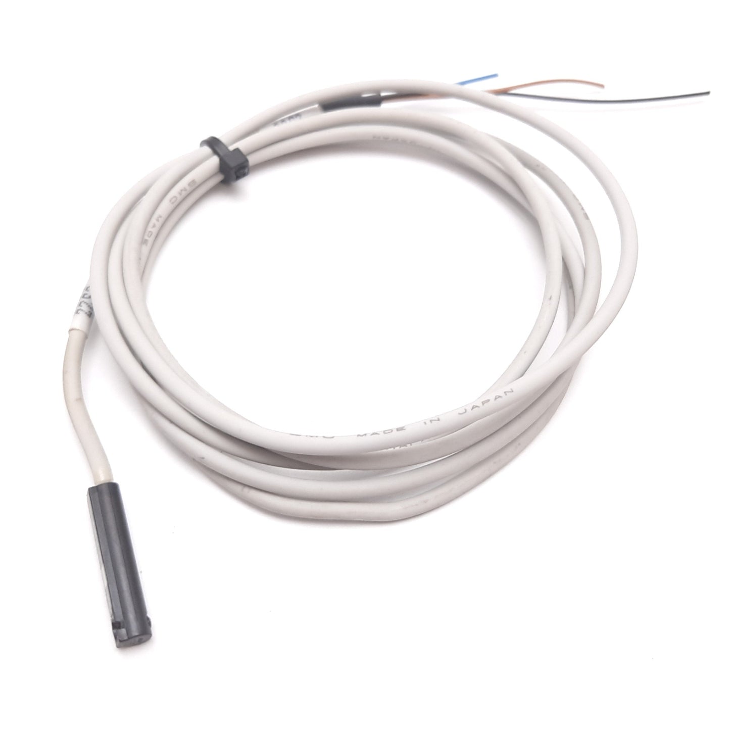 Used SMC D-F9N Cylinder Position Sensor Switch, NPN, 24VDC, 3-Wire, 4ft Long