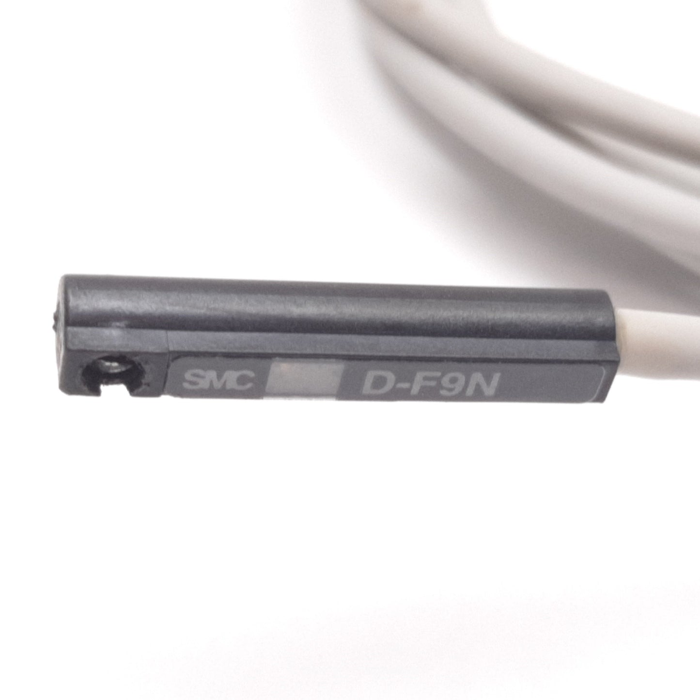 Used SMC D-F9N Cylinder Position Sensor Switch, NPN, 24VDC, 3-Wire, 4ft Long
