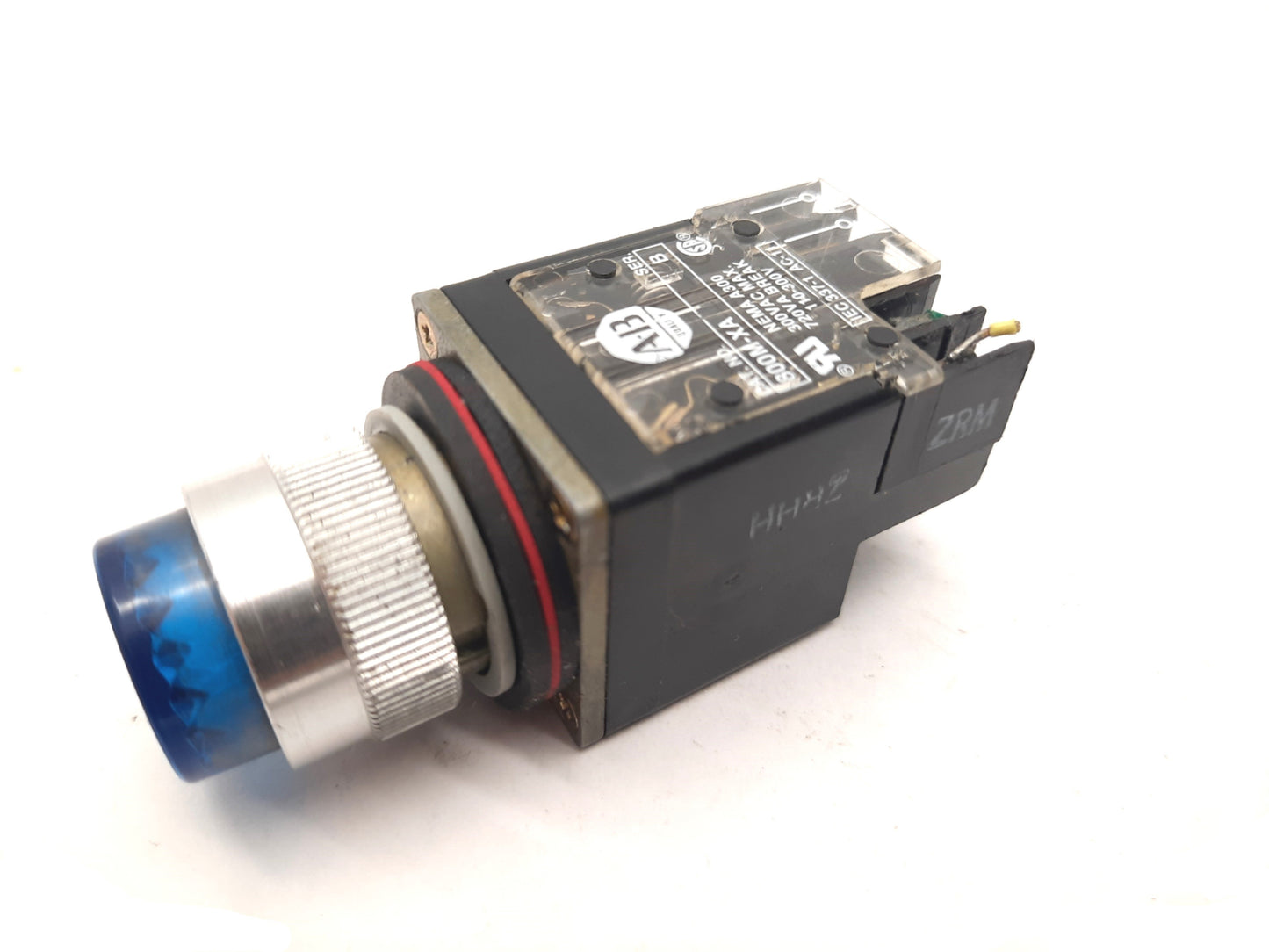 Used Allen Bradley 800MR-QB24 Illuminated Blue Push Button 800M-XA