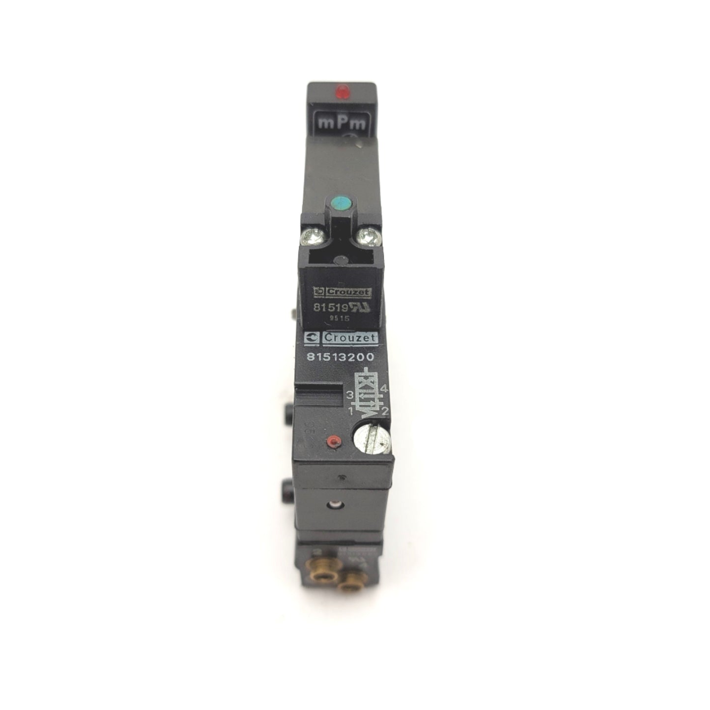 Used Crouzet 81 513 200 4/2 Monostable Valve Module 3-8 Bar With 81 513 060, 81519