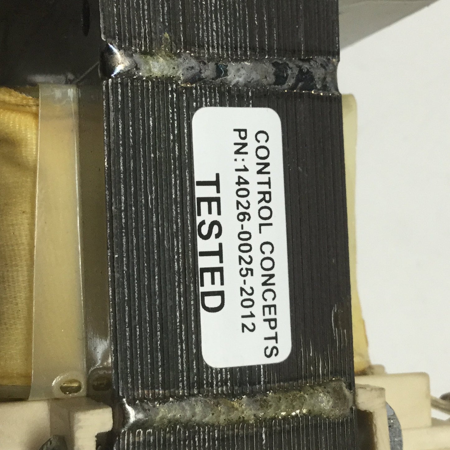 Used Signal B-2255A Chassis Mount Transformer, 120/240/480V Pri, 12/24V Sec, 25VA