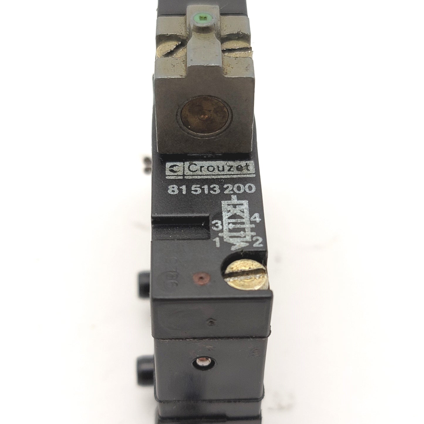 Used Crouzet 81 513 200 4/2 Monostable Valve Module 3-8 Bar With 81 513 060, 81513454