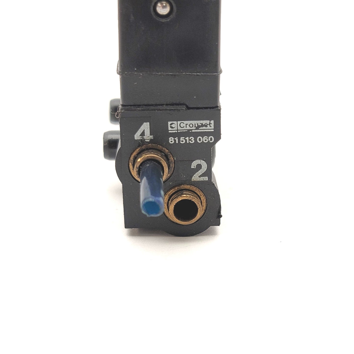 Used Crouzet 81 513 200 4/2 Monostable Valve Module 3-8 Bar With 81 513 060, 81513454